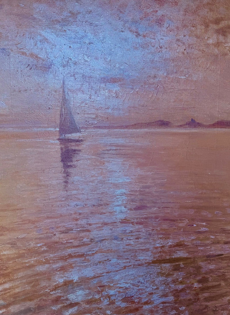 Halvax Gyula - Balatoni naplemente